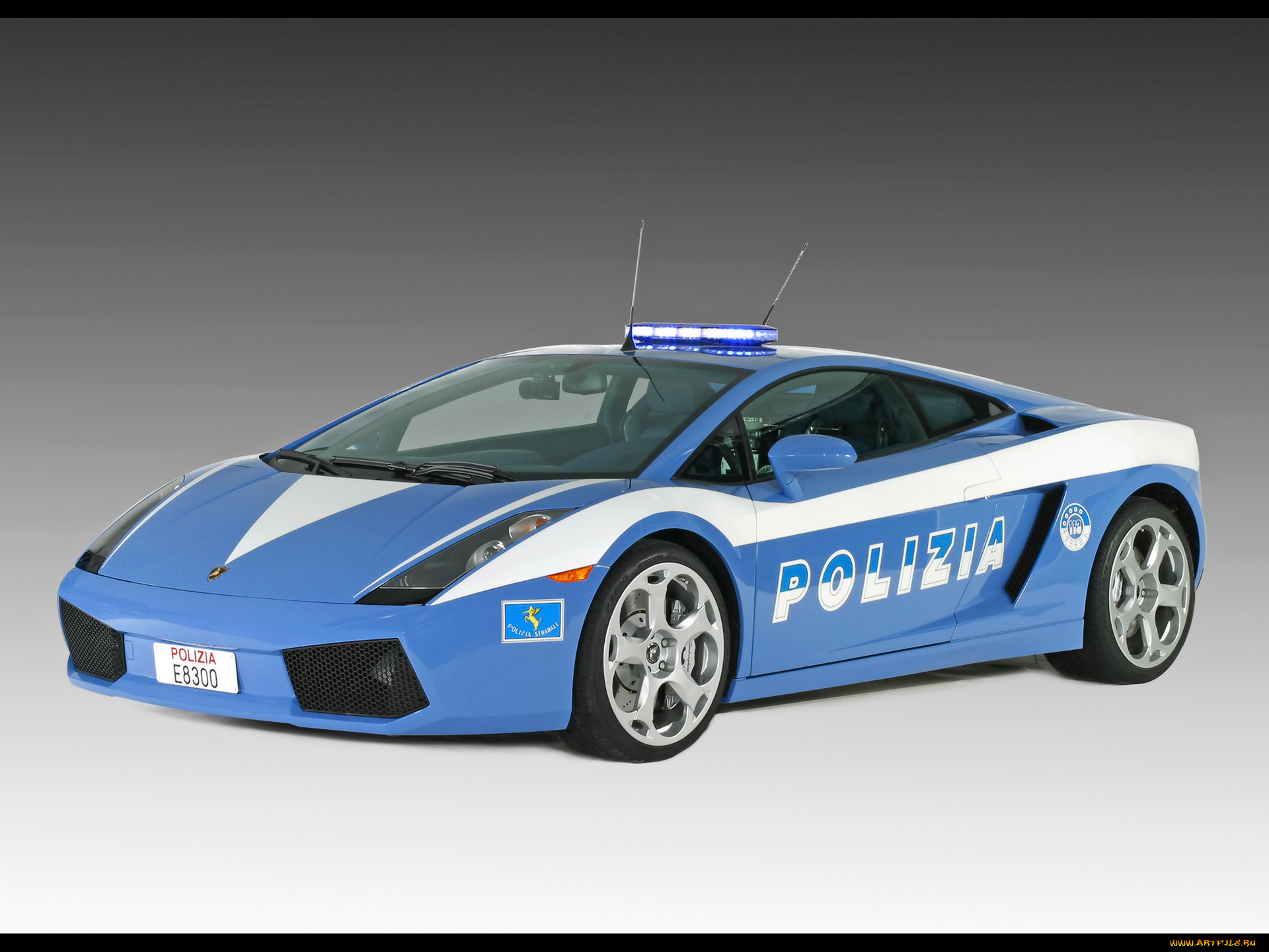 2004, lamborghini, gallardo, italian, state, police, fa, , 